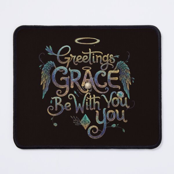 Item preview, Greetings Grace Be With You designed and sold by SkrabinhoArt.