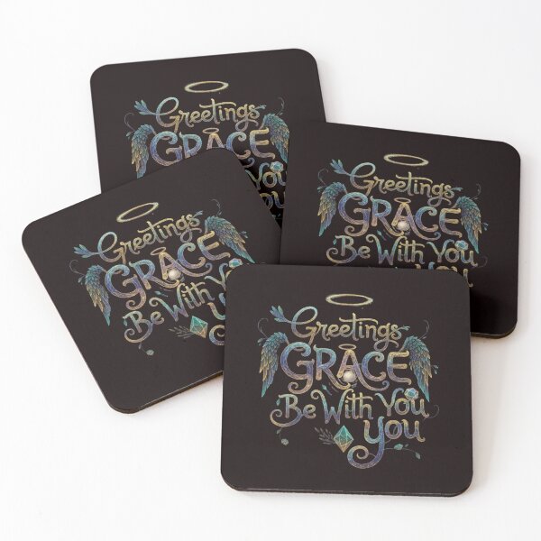 Item preview, Greetings Grace Be With You designed and sold by SkrabinhoArt.