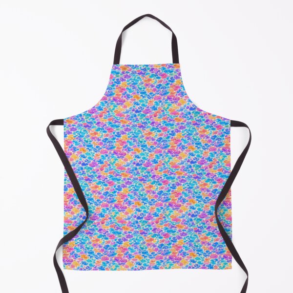 Item preview, Rainbow Water Ripple Pattern | Sparkly Abstract Print designed and sold by Her-XP.
