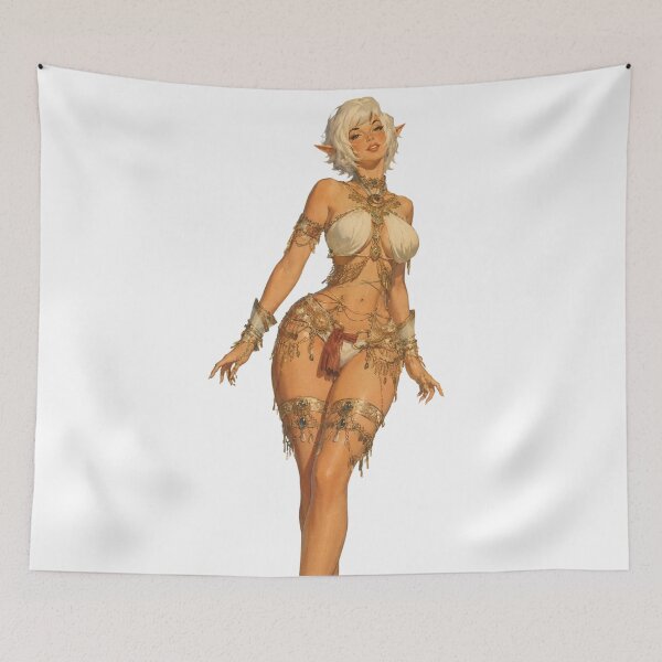 Item preview, Vintage Elven Pin-Up | High Fantasy Beauty designed and sold by Cosplayvintage.