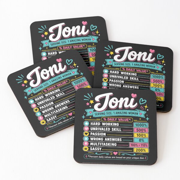 Item preview, Joni The Ultimate Music Legend designed and sold by TrendyThreadsCo.