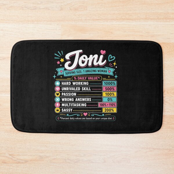 Item preview, Joni The Ultimate Music Legend designed and sold by TrendyThreadsCo.