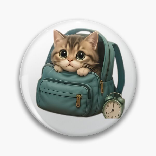 Item preview, Cute Back to School Kitten – Kawaii School Cat designed and sold by HoMya.