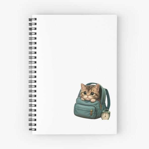 Item preview, Cute Back to School Kitten – Kawaii School Cat designed and sold by HoMya.