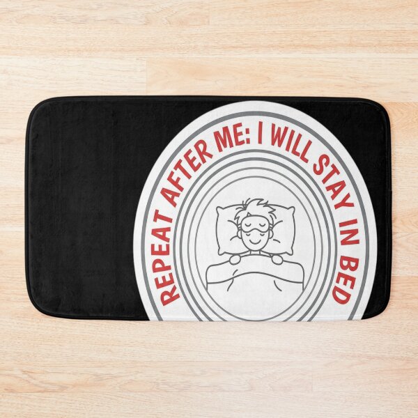 Item preview, I will stay in bed designed and sold by emmanuelsilve.