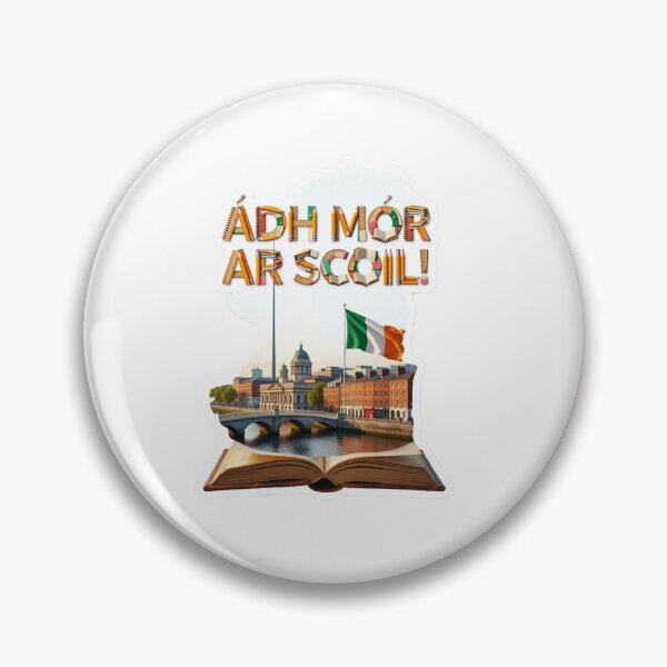 Item preview, Ireland School Start Dublin Travel Sticker designed and sold by Imaginarium of Chaos falcon88 .