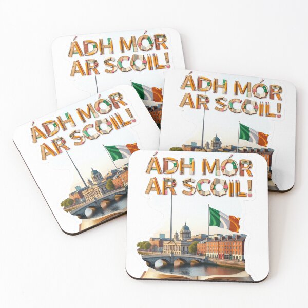 Item preview, Ireland School Start Dublin Travel Sticker designed and sold by Imaginarium of Chaos falcon88 .