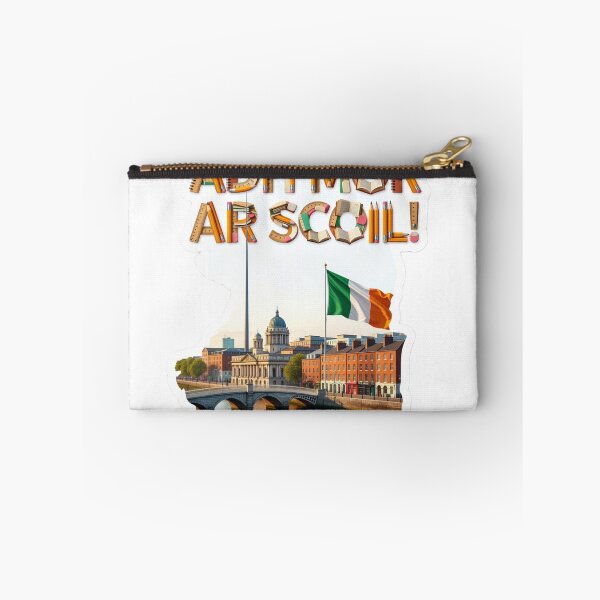 Item preview, Ireland School Start Dublin Travel Sticker designed and sold by Imaginarium of Chaos falcon88 .