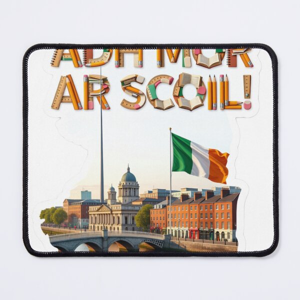 Item preview, Ireland School Start Dublin Travel Sticker designed and sold by Imaginarium of Chaos falcon88 .