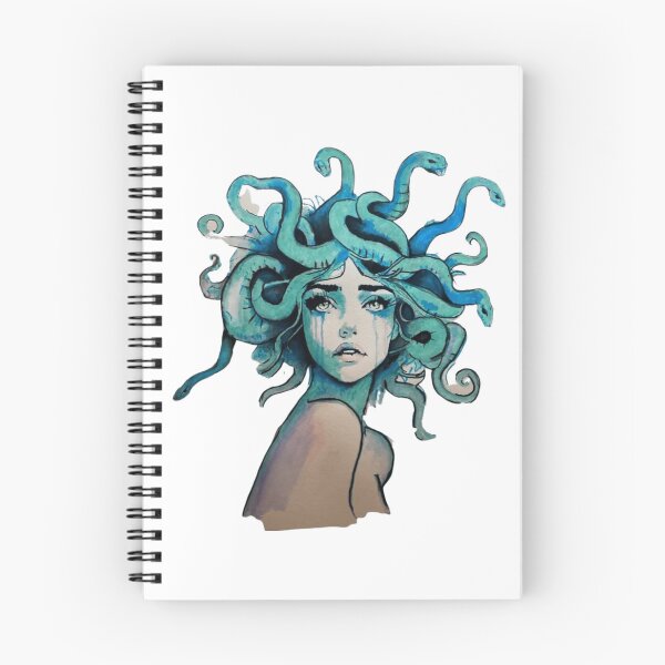 Item preview, Crying Woman With Turquoise Snake Covered Hair designed and sold by EmptyForest.