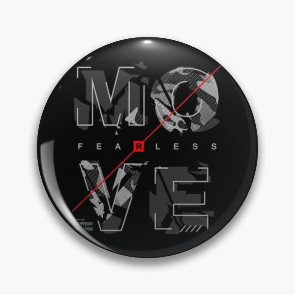 Item preview, Move Fearless Motivational Inspirational Fitness Adventure designed and sold by RajDeals.