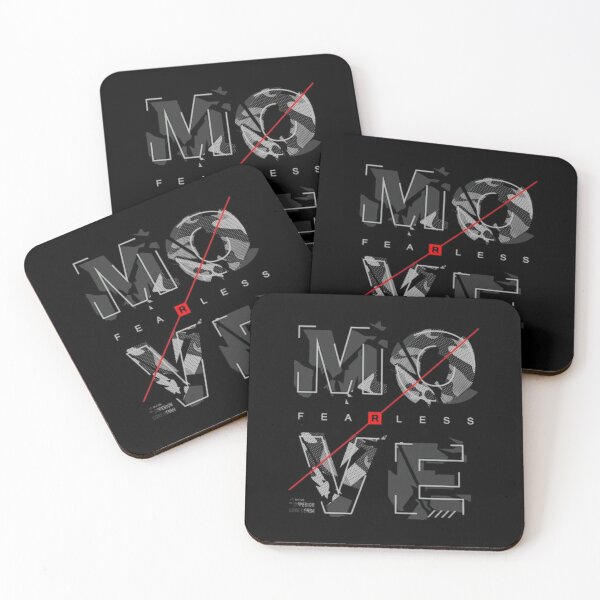 Item preview, Move Fearless Motivational Inspirational Fitness Adventure designed and sold by RajDeals.