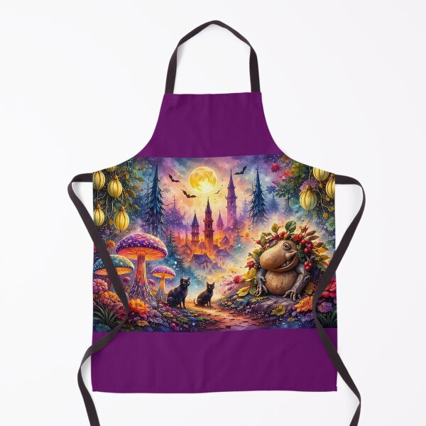 Item preview, Enchanted Night in Fantasy Forest designed and sold by cuprum.