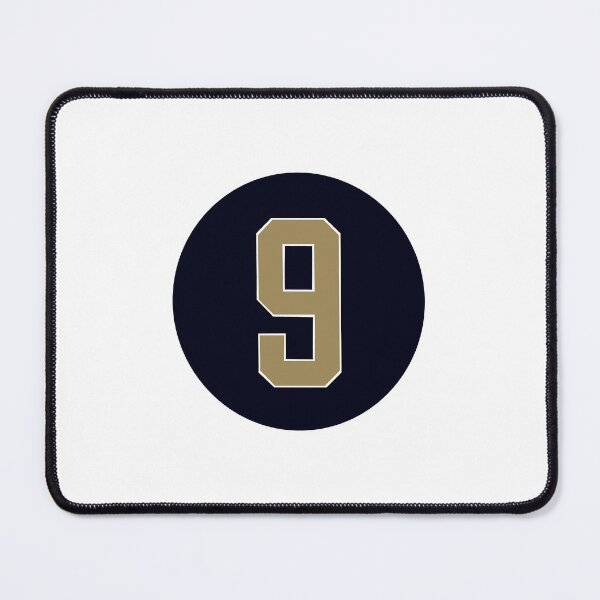 Item preview, Drew Brees New Orleans Football Black Gold with White Trim #9 designed and sold by Rolographics1.