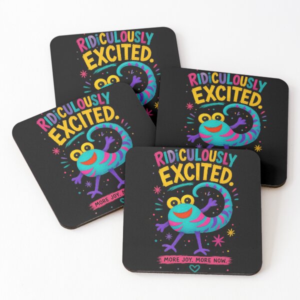 Item preview, Ridiculously Excited - More Joy More Now designed and sold by PatykArt.