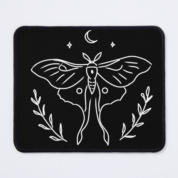 Item preview, mystical moth under the moon designed and sold by whimme.