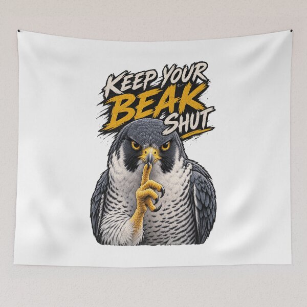Item preview, Keep your beak shut designed and sold by Youmytype.