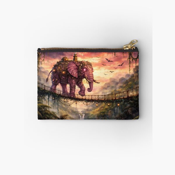 Artikelvorschau, Steampunk-Elefant auf Dschungelbrücke entworfen und verkauft von cuprum.