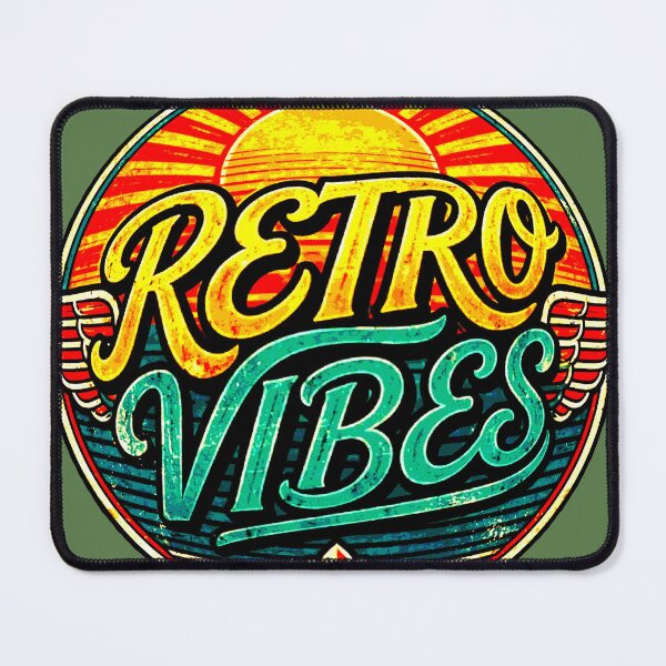 Item preview, Retro Vibes | Circular Vintage Badge designed and sold by AstronautMerch.