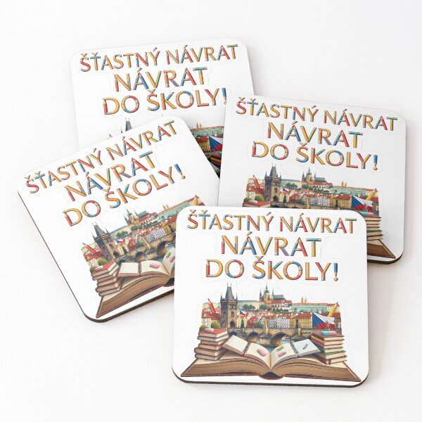 Item preview, Czechia School Start Prague Travel Sticker designed and sold by Imaginarium of Chaos falcon88 .