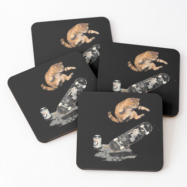 Item preview, Skateboarding Cat Retro Vintage Punk Streetwear designed and sold by Gbriel3.