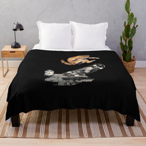 Item preview, Skateboarding Cat Retro Vintage Punk Streetwear designed and sold by Gbriel3.