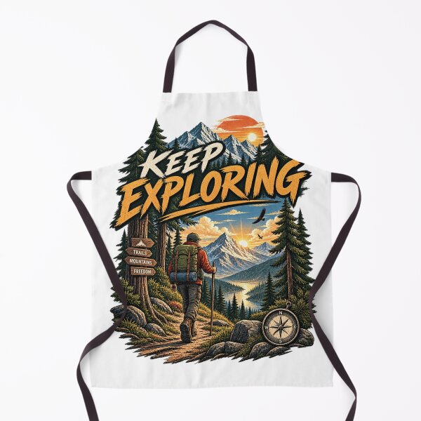 Item preview, Keep Exploring Vintage Wilderness designed and sold by CodePaws Creations.