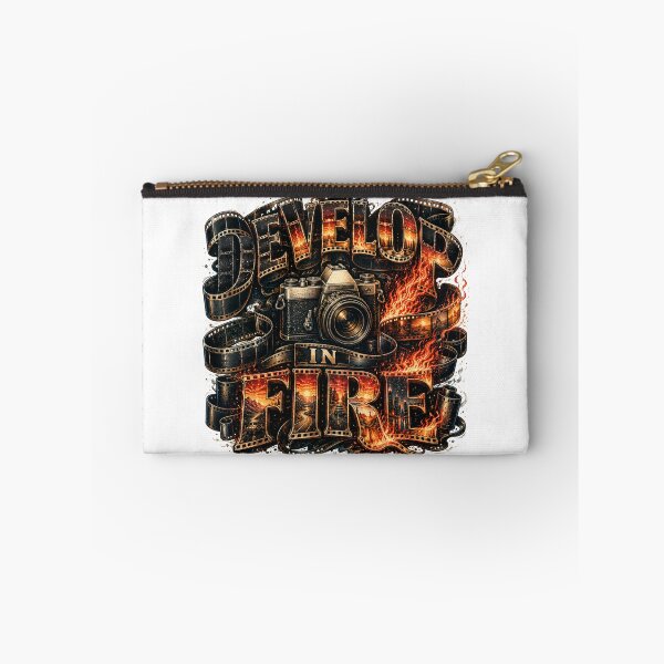 Item preview, Develop in Fire – Analog Film Photography Design designed and sold by Golden Era Studio.