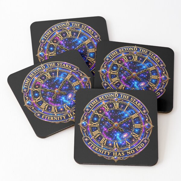 Item preview, Time Beyond the Stars – Cosmic Eternal Clock designed and sold by TroviTutto.