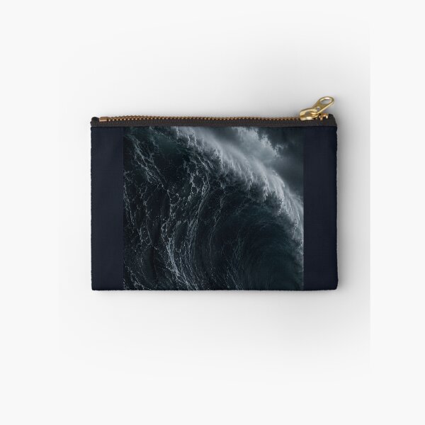Item preview, Dark Ocean Wave Moody Stormy Sea Art designed and sold by Vaelia.