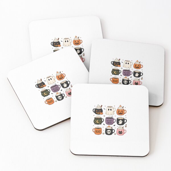 Item preview, Halloween Spooky Mugs T-Shirt | Witchy Brew Pumpkin Ghost Skull Cat Tee designed and sold by MAPDDesigns.