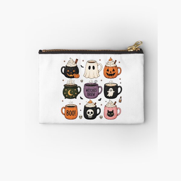 Item preview, Halloween Spooky Mugs T-Shirt | Witchy Brew Pumpkin Ghost Skull Cat Tee designed and sold by MAPDDesigns.