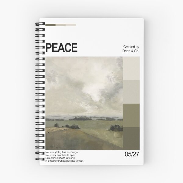 Item preview, Peace Islamic Minimalist Art designed and sold by Najmi27.
