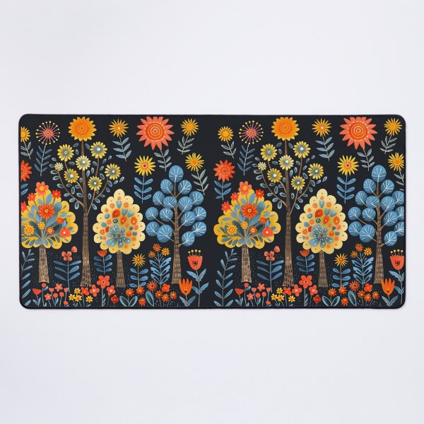 Item preview, Scandinavian Folk Art, Fairy-tale Forest designed and sold by xiao xuans.