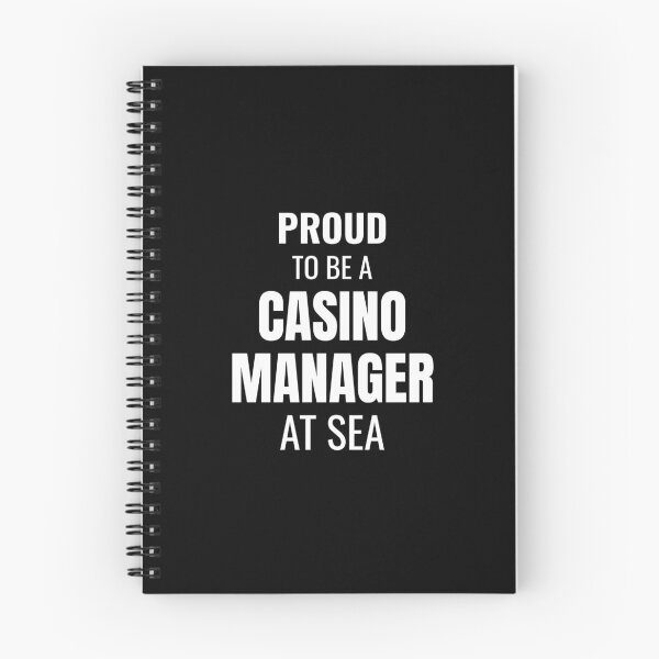 Item preview, Proud to be a Casino Manager at Sea (White) designed and sold by ShipCrewNation.