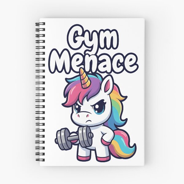 Item preview, Gym Menace Unicorn Lifter designed and sold by Wegetees.