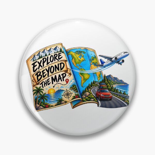 Item preview, Explore Beyond The Map designed and sold by This0neLife.