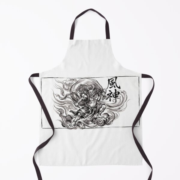 Item preview, Fujin Wind God Kanji Ink Art designed and sold by Kanjigraphy.