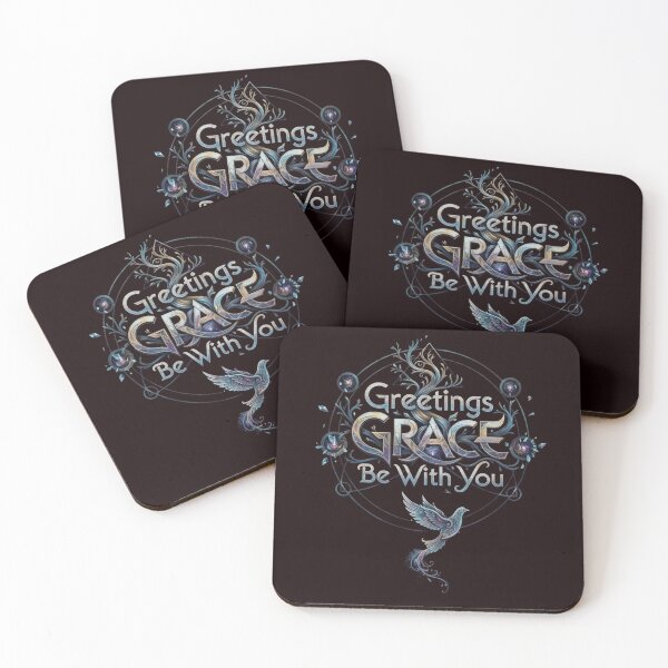 Item preview, Greetings Grace Be With You designed and sold by SkrabinhoArt.