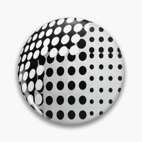 Item preview, Black And White Victor Vasarely Style Optical Illusion designed and sold by emmanuelsilve.