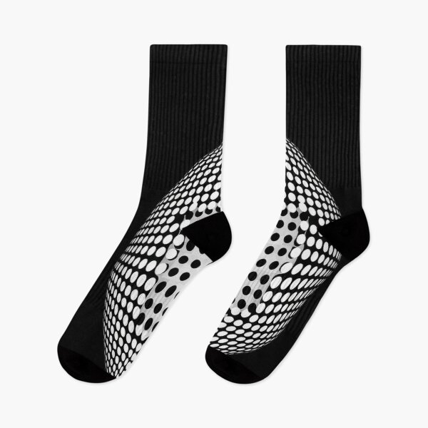 Item preview, Black And White Victor Vasarely Style Optical Illusion designed and sold by emmanuelsilve.
