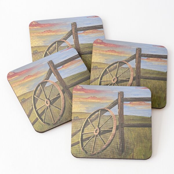 Item preview, Country Sunset, acrylic painting  designed and sold by GiSilver.
