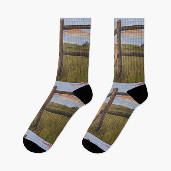 Item preview, Country Sunset, acrylic painting  designed and sold by GiSilver.