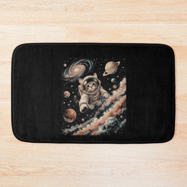 Item preview,  Cosmic Cat Astronaut Galaxy Adventure | Colorful Space Fantasy Art designed and sold by SOUFIANE1991.