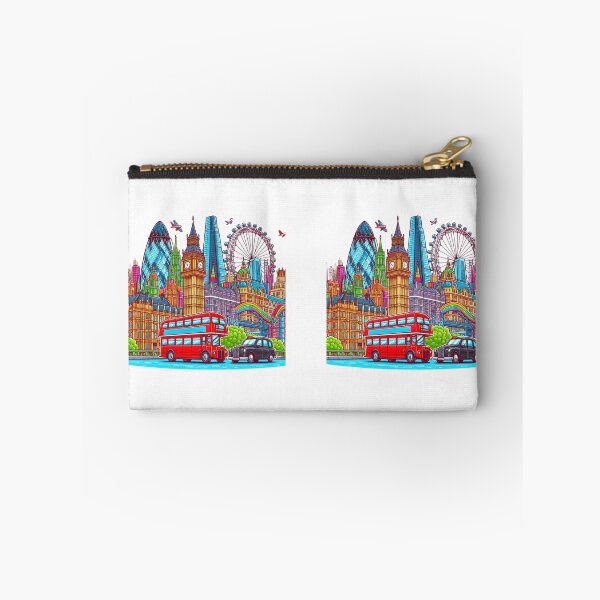 Item preview, London and London Eye  mixed cartoon style, double decker, Big Ben designed and sold by Coolparrotgirl.