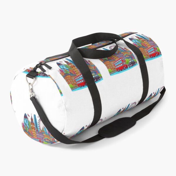 Item preview, London and London Eye  mixed cartoon style, double decker, Big Ben designed and sold by Coolparrotgirl.