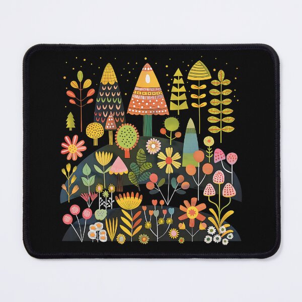 Item preview, Scandinavian Folk Art, Fairy-tale Forest designed and sold by xiao xuans.