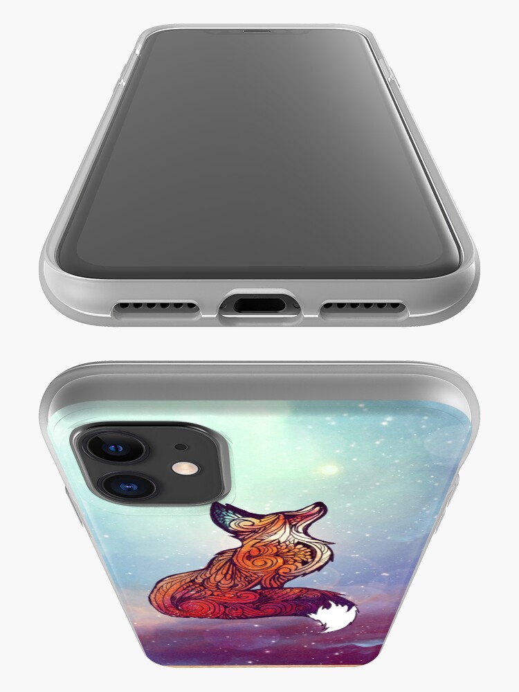 Alternate view of Space Fox iPhone Case & Cover