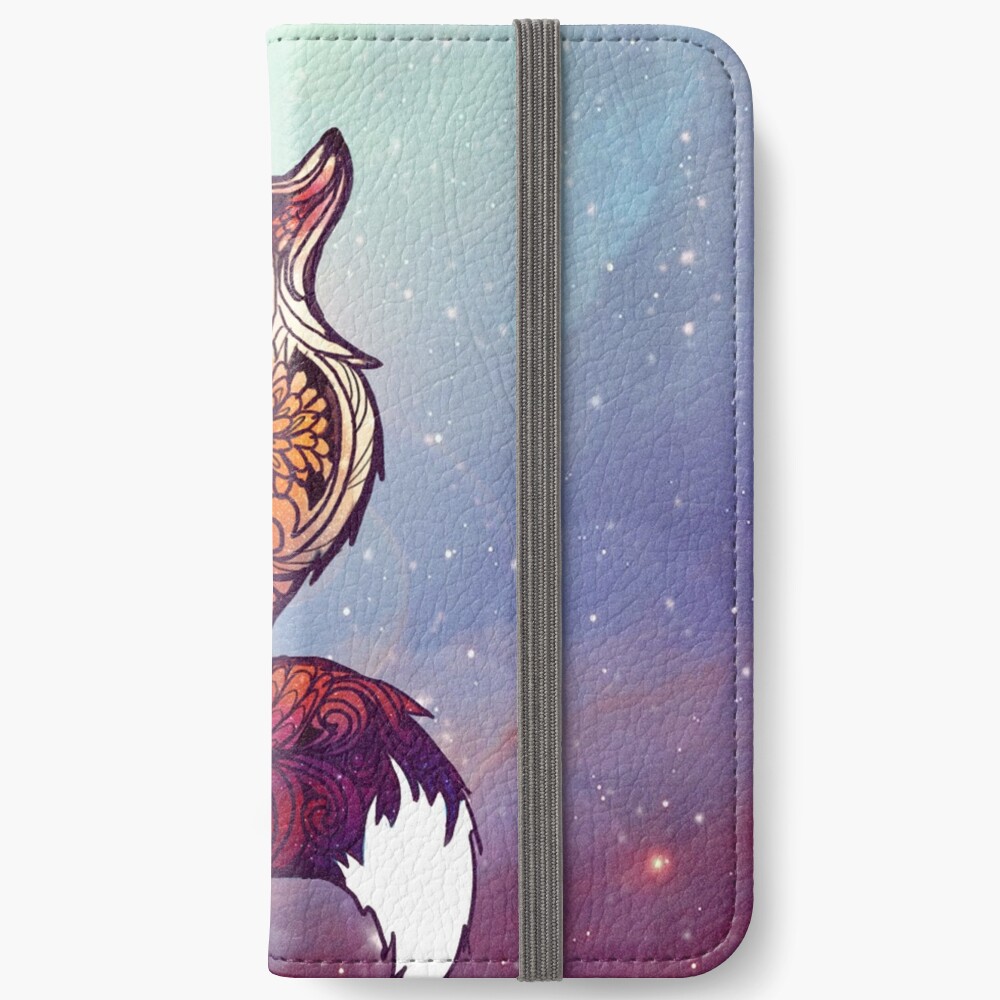 Space Fox iPhone Wallet