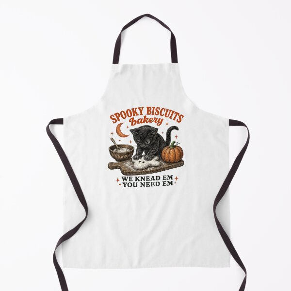 Item preview, Spooky Biscuits Bakery Halloween Cat Retro pumpkin gift designed and sold by Amzkao.